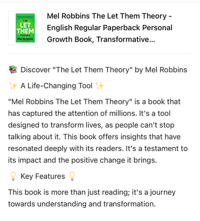 The Let Them Be Theory