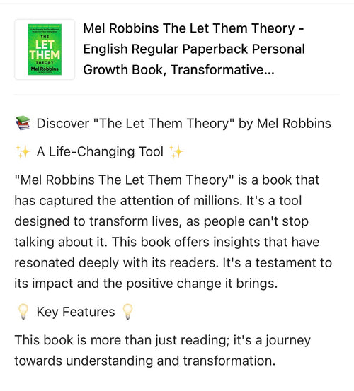 The Let Them Be Theory